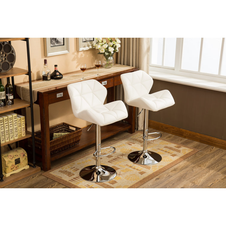 Bocana swivel adjustable height best sale bar stool